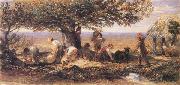 Samuel Palmer The Sheep Shearers France oil painting artist